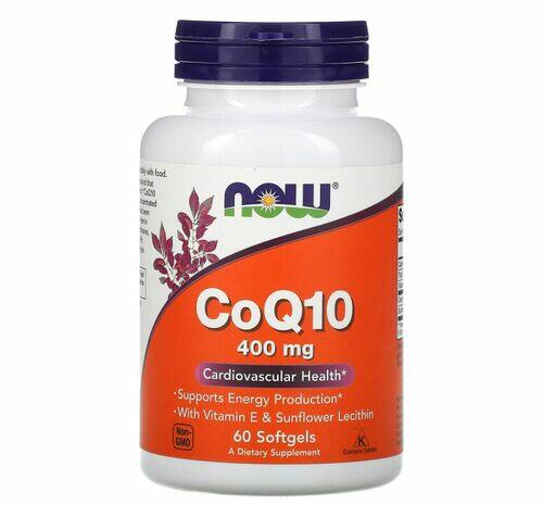 CoQ10 400 mg - Now Foods - 60 Softgels