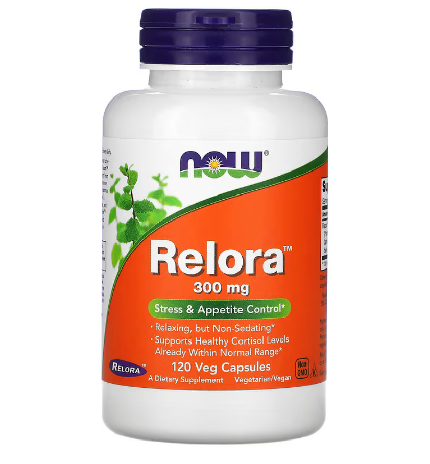 Comprar Relora 300 mg Now Foods 120 Cápsulas Tudo Vitaminas