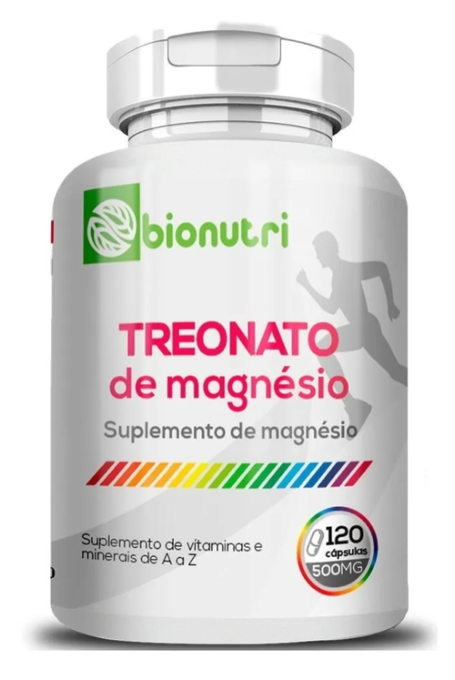Treonato de Magnsio - Bionutri - 120 Cpsulas