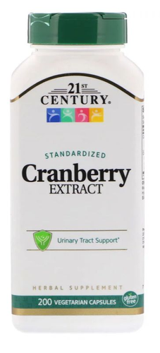Extrato de Cranberry -  21st Century -  200 Cpsulas