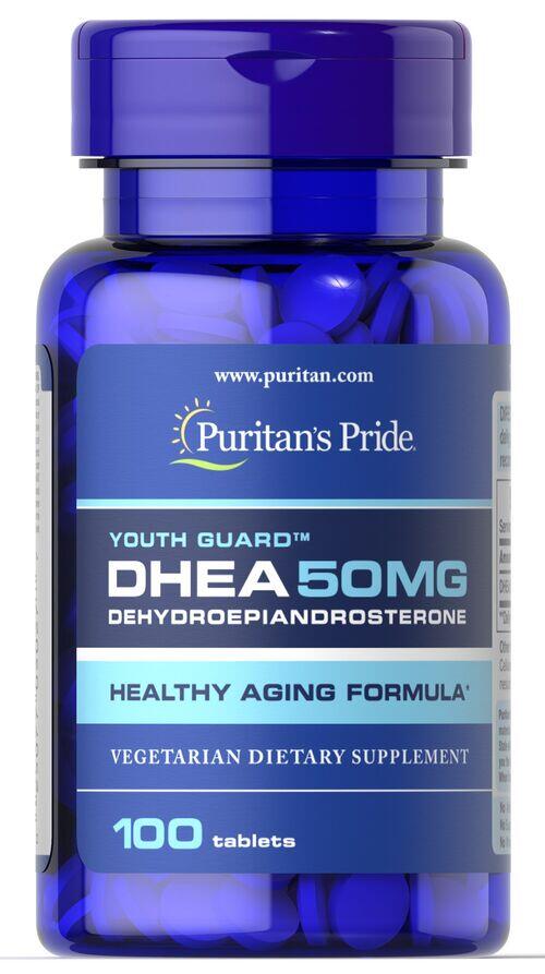 Dhea 50 mg - Puritan´s Pride - 100 Tablets