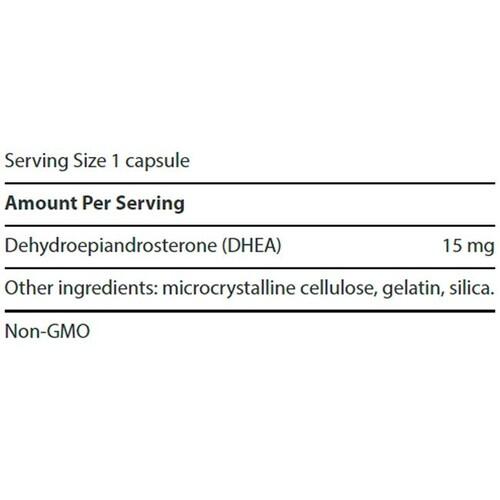 2x DHEA 15 mg -  Life Extension - Total 200 cpsulas