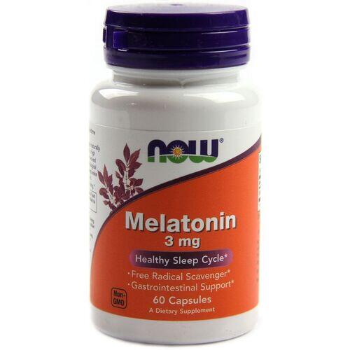 Melatonina 3 mg - Now Foods - 60 cpsulas