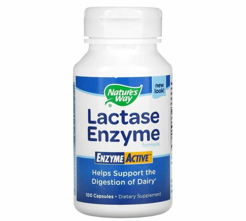Lactase Enzyme  690 mg- Nature´s Way - 100 Cápsulas