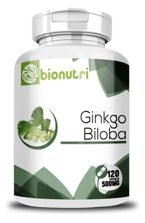 Ginkgo Biloba 80 mg - Bionutri - 120 Cpsulas