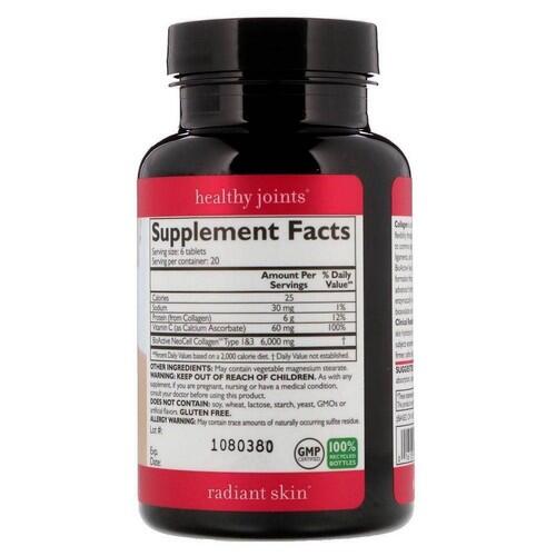 Super Colgeno (Tipo 1 e 3) + Vitamina C - Neocell - 250 Tablets - Frete Grtis