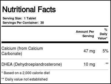 2 x Dhea 10 mg - Natrol - Total 60 Tablets