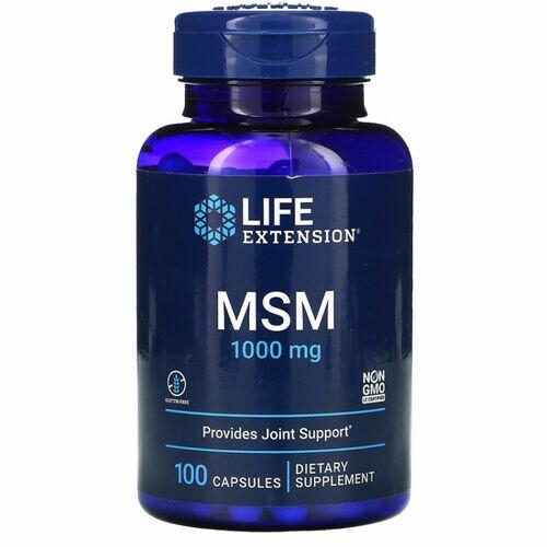 MSM 1000 mg - Life Extension - 100 Cpsulas