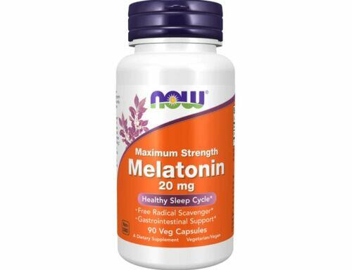 Melatonina 20 mg - Força Máxima - Now Foods - 90 Cápsulas