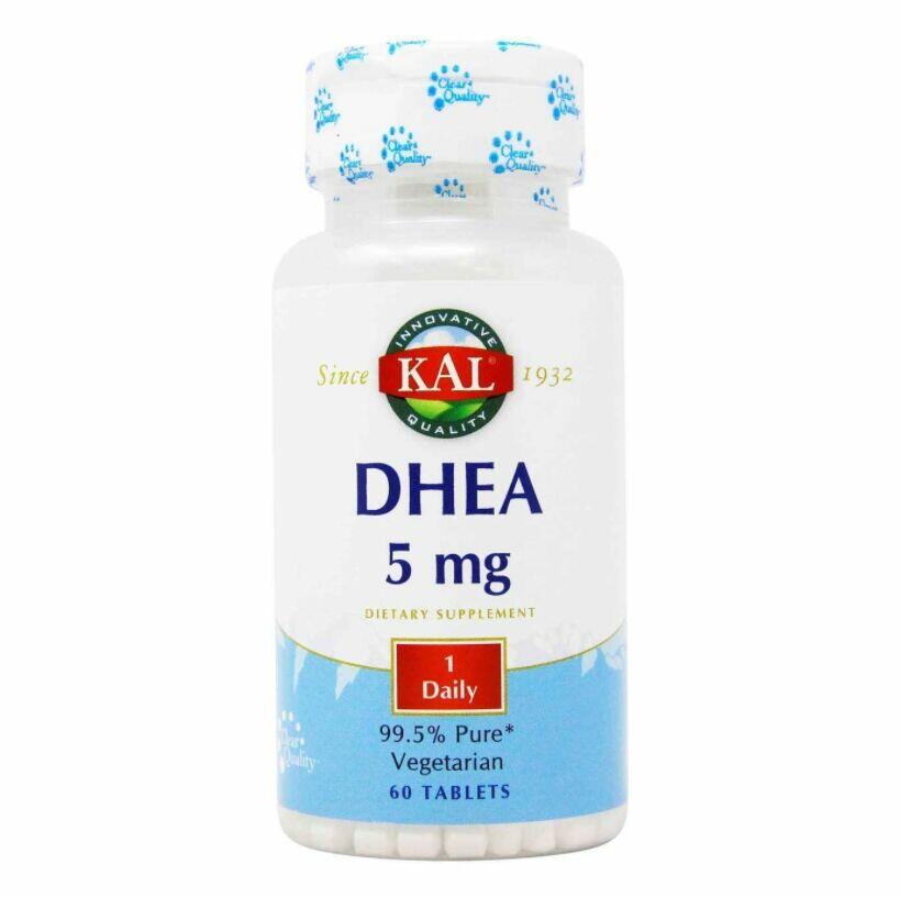 Dhea - 5 mg - KAL - 60 Tablets