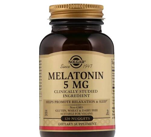 Melatonina - 5 mg - Solgar - 120 Tablets