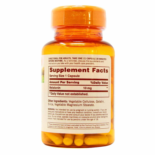 Melatonina 10 mg - Sundown Naturals - 90 Tablets