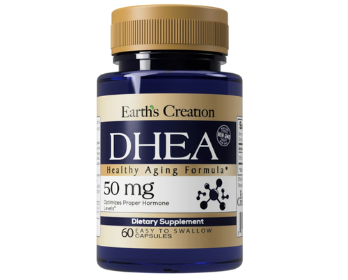 2 x Dhea - 50 mg - Earths Creation - Total 120 Cpsulas