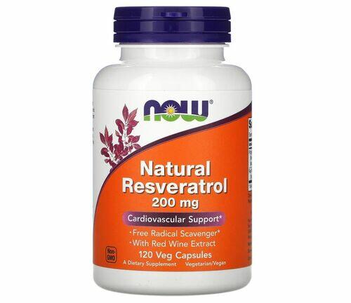 Resveratrol 200 mg - Now Foods - 120 cpsulas
