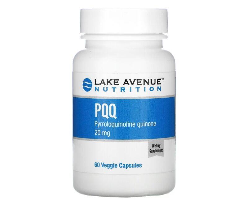 PQQ (Pyrroloquinoline quinone) 20 mg - Lake Avenue - 60 Cápsulas