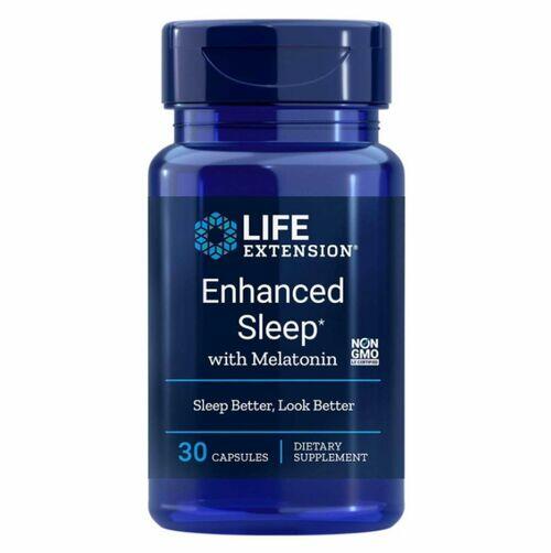 Regulador natural do sono com Melatonina - Life Extension - 30 cpsulas