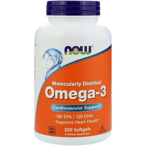 mega 3 1000 mg - Now Foods - 200 softgels