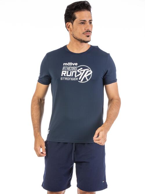 Camiseta Athenas Stronger Azul Marinho