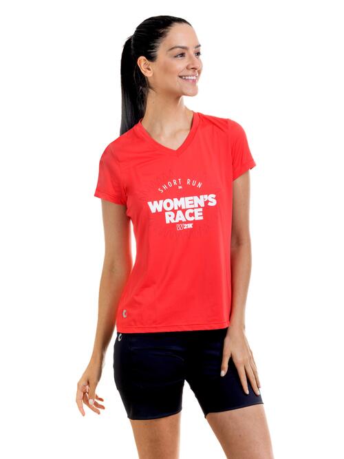 Camiseta Feminina Manga Curta W21K Womens Race Vermelha
