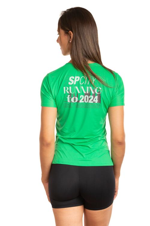 Camiseta de treino SP CITY 2024 21.1K Feminina