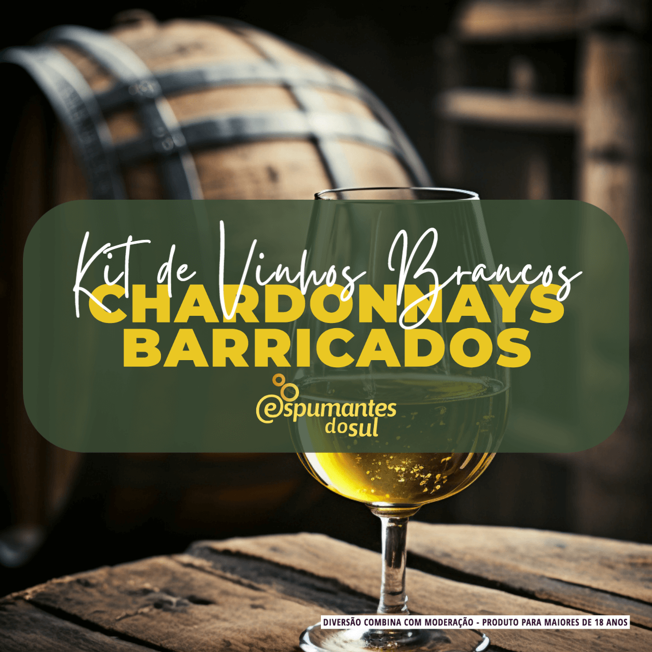 Kit Chardonnays Barricados Marcantes