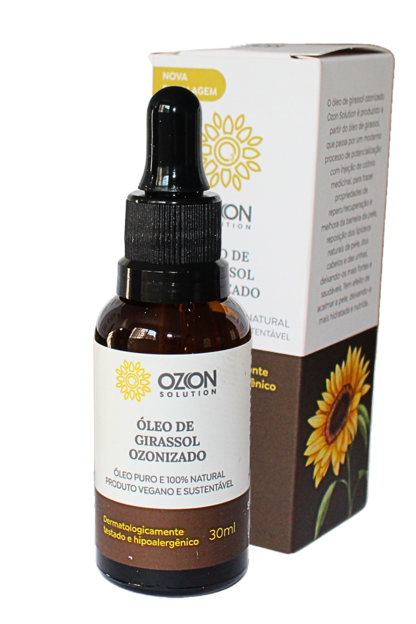 Kit 6 Óleo de Girassol Ozonizado 30 ML - R$479,40