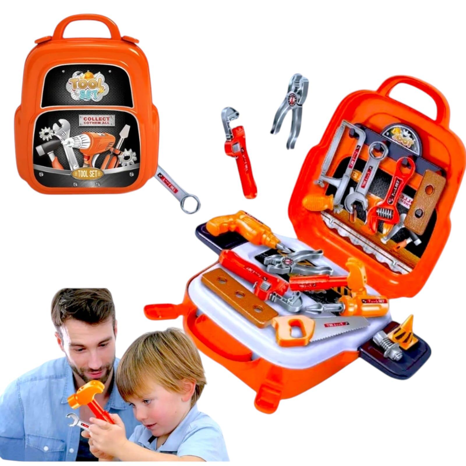 Comprar Kit Maleta De Ferramentas Infantil 22 Peças Brinquedo Menino