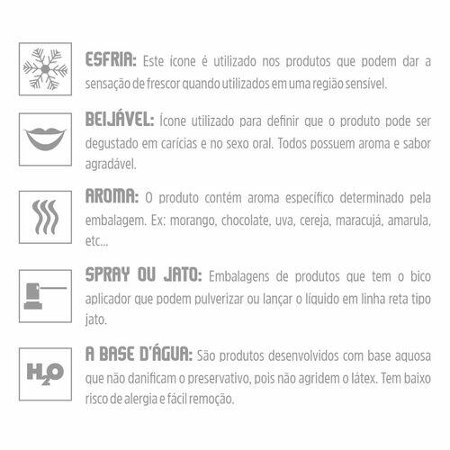 Melzinho com Safadeza - Gel Estimulante Beijável - 17ml