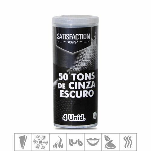 50 Tons de Cinza Escuro - Cápsula com Óleo Beijável - 4 Unid