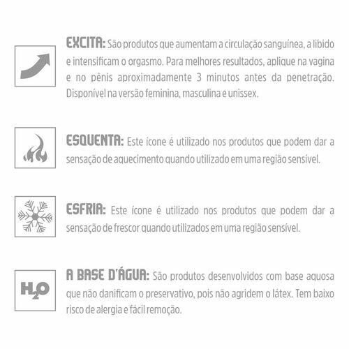 Gel Excitante Unissex - Seja Foda No Carro 15ml