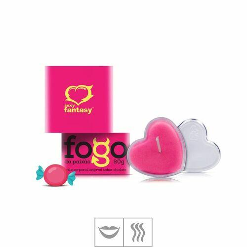 Fogo da Paixão Vela Corporal Beijável - 20g Sexy Fantasy