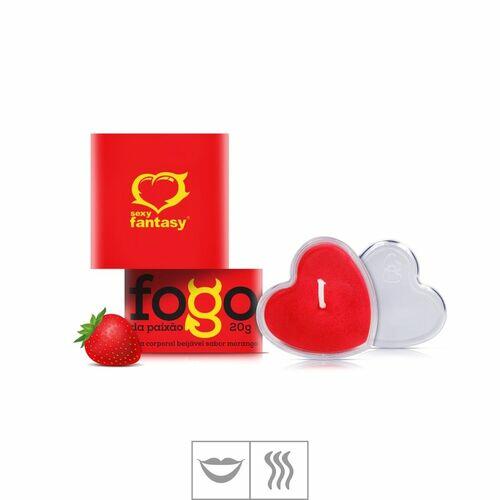 Fogo da Paixão Vela Corporal Beijável - 20g Sexy Fantasy