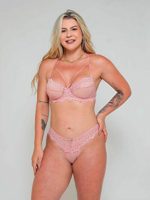 Conjunto Calcinha e Sutiã Laura 15200