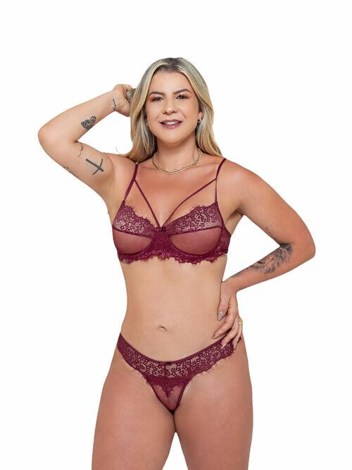 Conjunto Calcinha e Sutiã Laura 15200