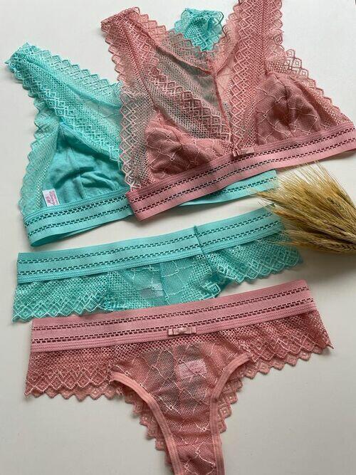 conjunto sem bojo de renda 15338c