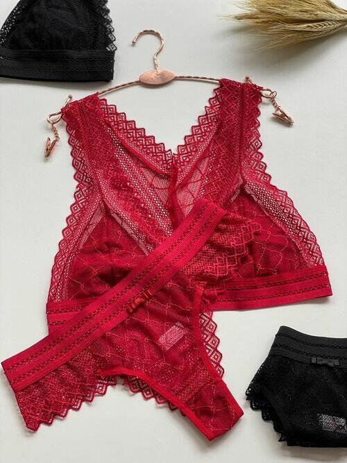 conjunto sem bojo de renda 15338c