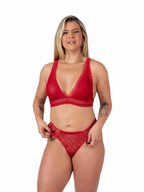 Conjunto Calcinha e Sutiã Karol