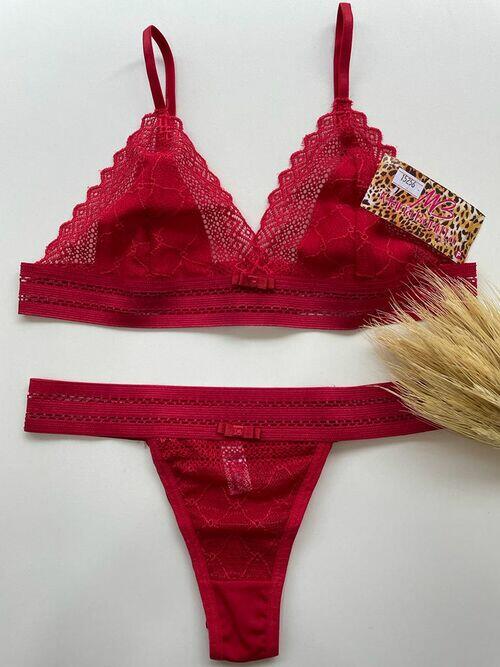 conjunto renda microfibra 15256b