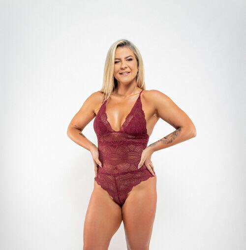 Body em Renda Sexy e Confortável 15270