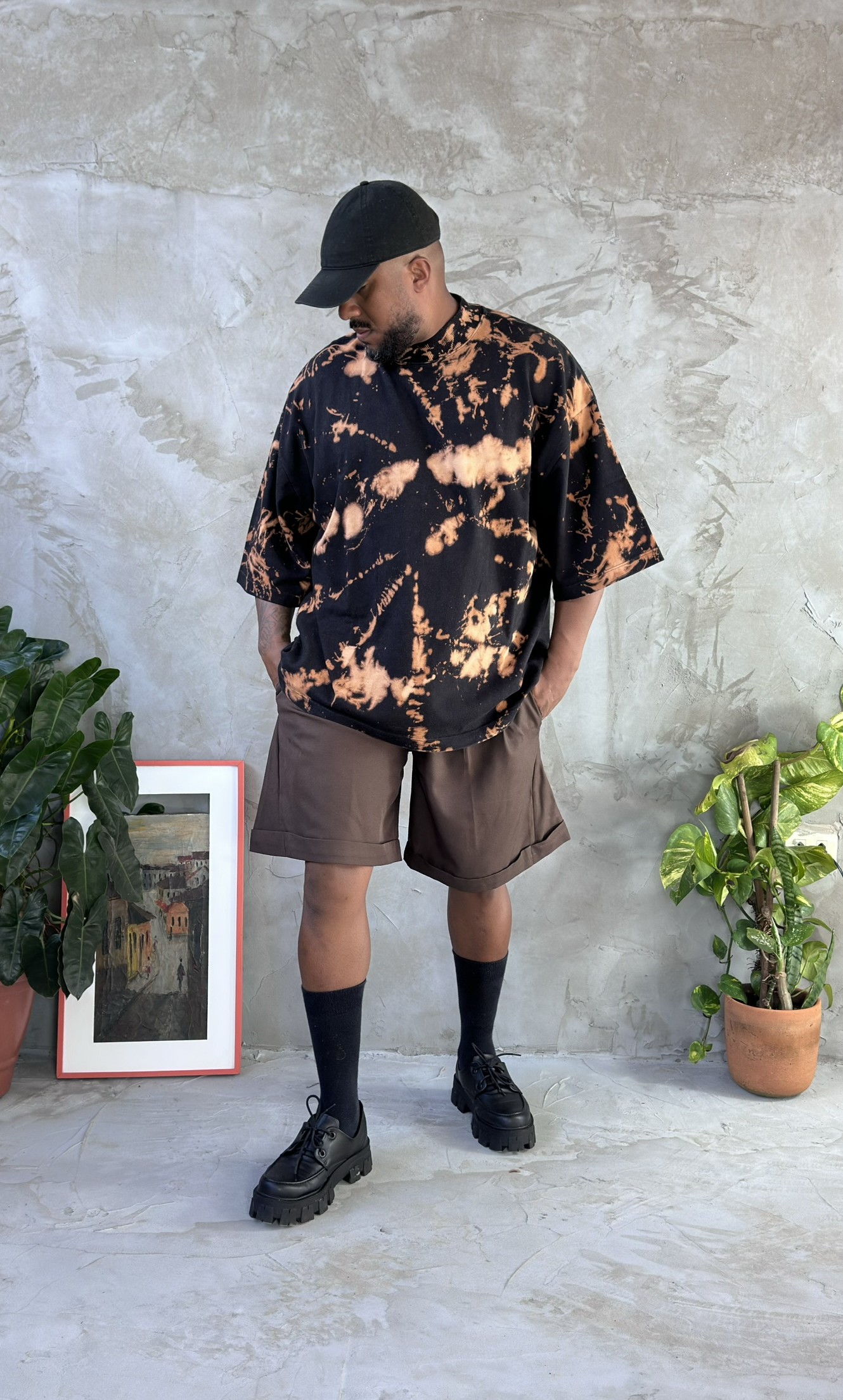 Camiseta Oversized Tie Dye Exclusiva - Main Image