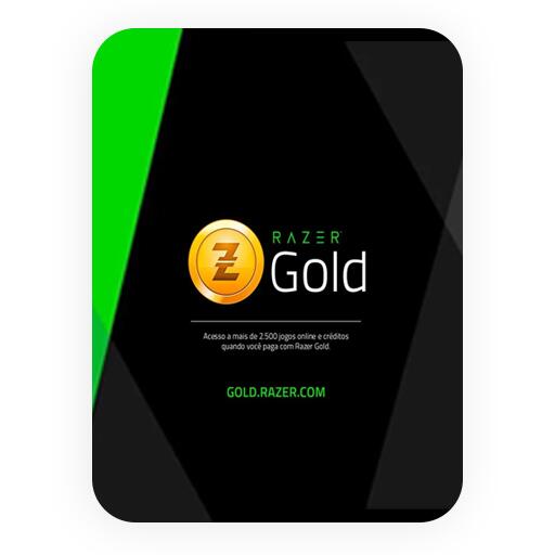 Gift Card Razer Gold 20,00 Reais R20,00