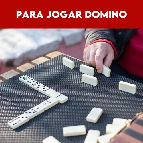 Jogo De Domino Profissional De Osso Preto - Nybc - Jogo de Dominó