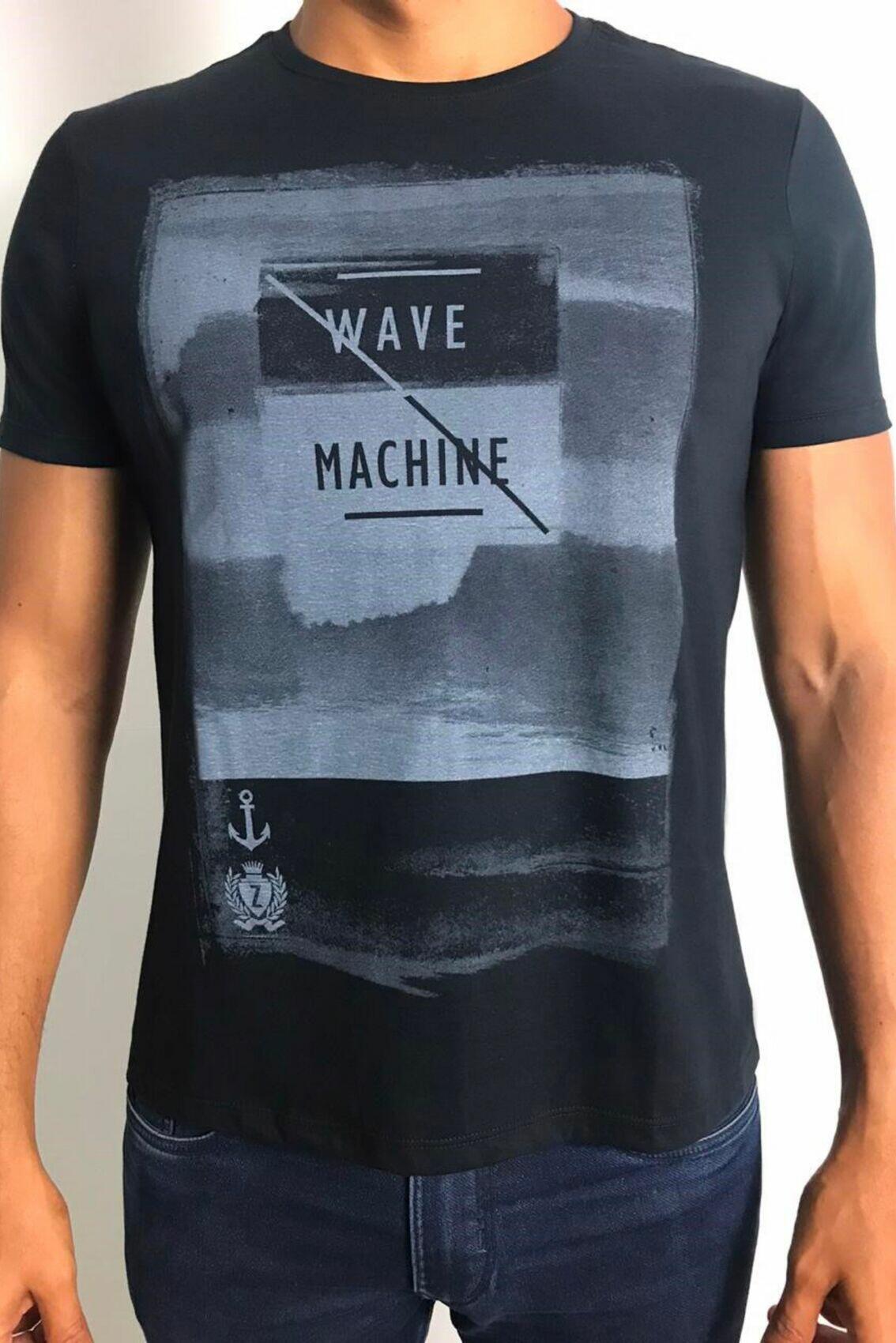 Camiseta Zhagaia Estampa Wave Machine