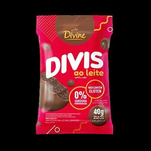 Divis Chocolate ao Leite Sem Glten Divine 40g