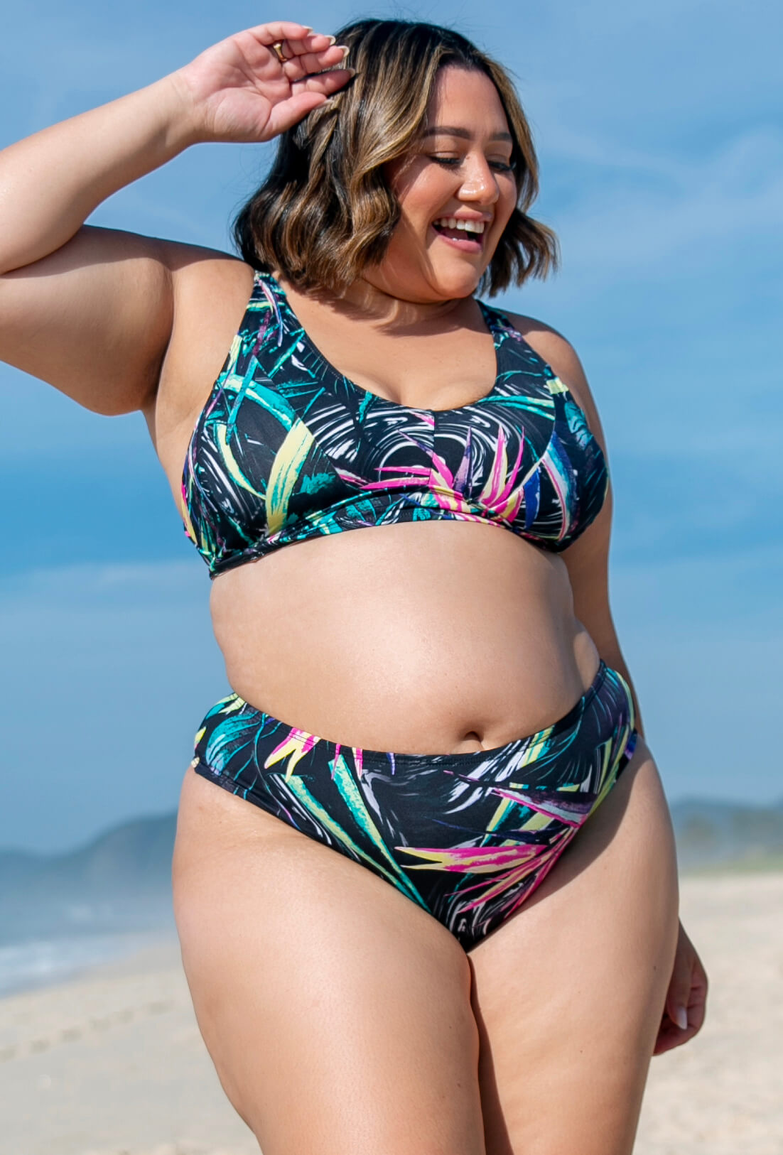 Moda Praia Plus Size Biquini E Saida De Praia Praia Feminino Plus
