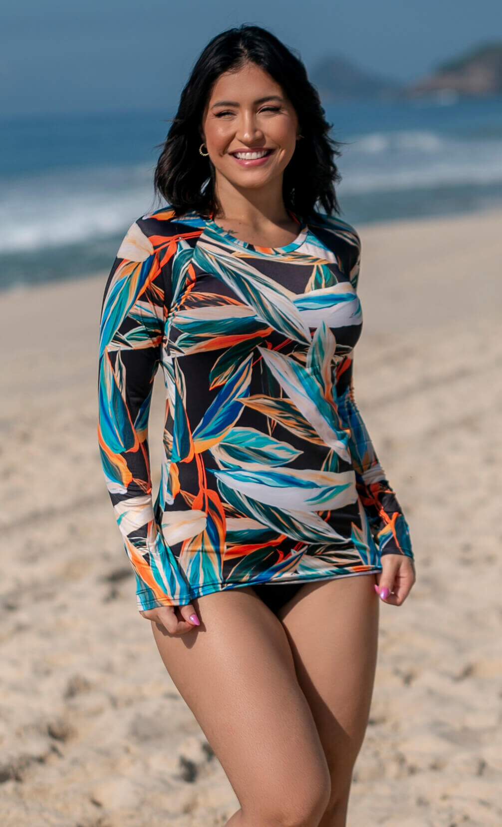 Comprar Camisa de Praia Feminina Estampada - a partir de R$49,90 - GRISFIT, Moda Praia