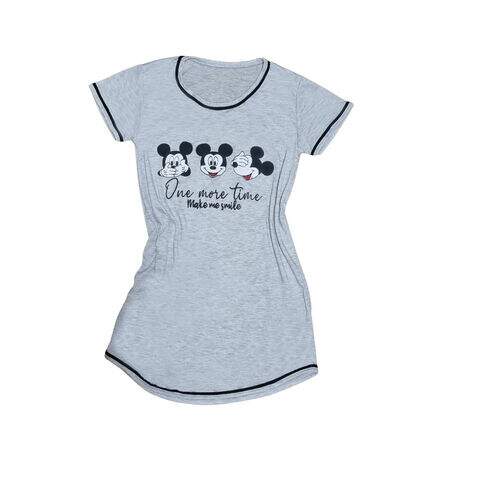 Camisola Manga Curta Viscose Mescla Personagens