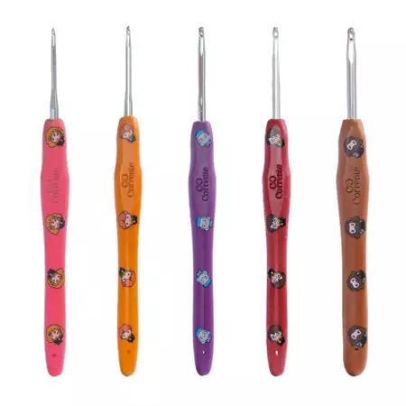 Comprar Agulha de Crochê Soft Touch Aço Clover - n 0,75 - R$95,90