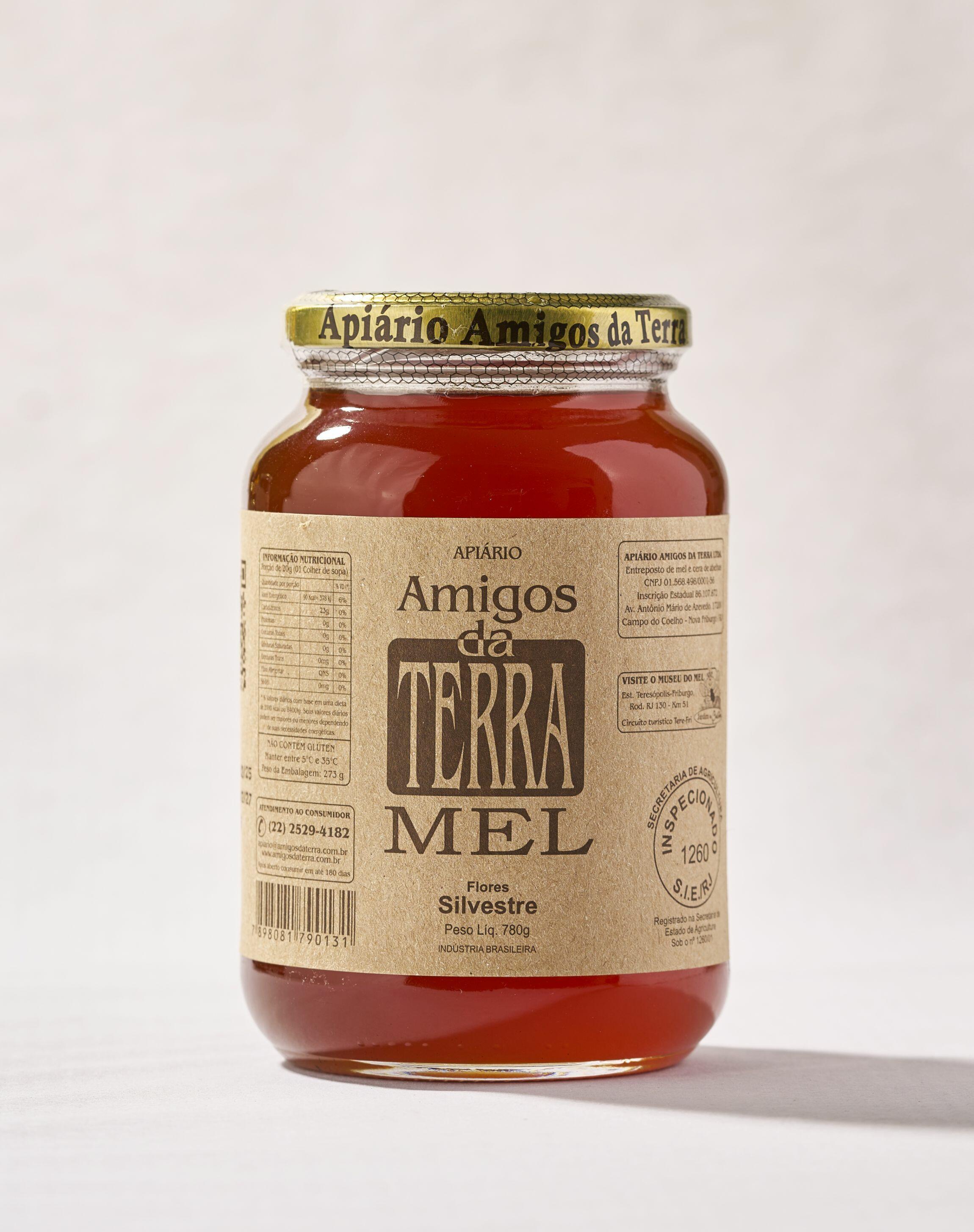 Ri-mel　マット入り1000mlボトル１２本 Comprar Mel Silvestre Pote 1kg | Florada Tradicional - R$56,00