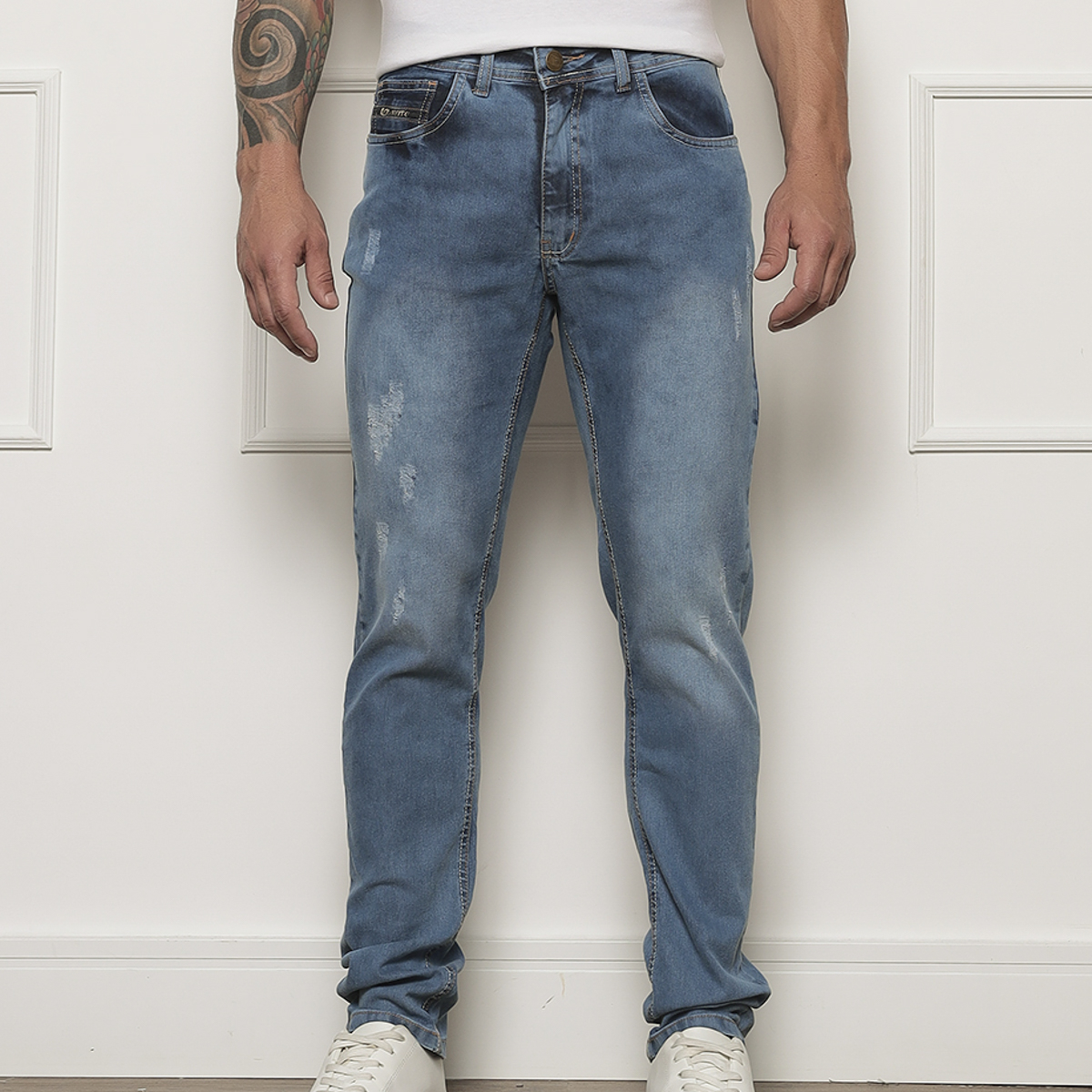 Calça Jeans Masculina Sky Clara